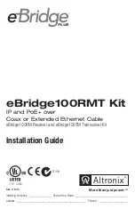 Altronix eBridge100RMT Kit Installation Manual preview