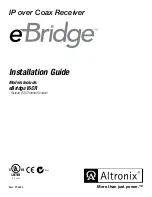 Altronix eBridge16CR Installation Manual preview