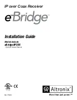 Altronix eBridge8PCRX Installation Manual preview