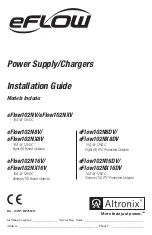 Altronix eFlow102N16DV Installation Manual предпросмотр