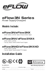 Altronix eFlow3N Installation Manual предпросмотр