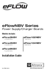 Предварительный просмотр 1 страницы Altronix eFlowNBV Series Installation Manual