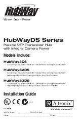 Altronix HubWayDS Series Installation Manual preview