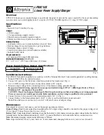 Предварительный просмотр 1 страницы Altronix LPS3C12X Installation Manual