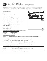 Altronix LPS3C24X Installation Instructions предпросмотр