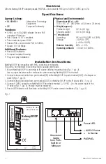 Предварительный просмотр 2 страницы Altronix NetWay3012P Installation Manual