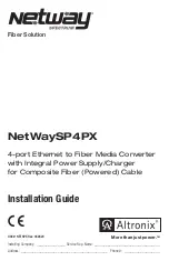 Предварительный просмотр 1 страницы Altronix NetWaySP4PX Installation Manual