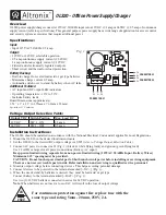 Altronix OLS20 Quick Manual preview