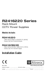 Altronix R2416220 Series Installation Manual preview