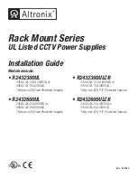 Предварительный просмотр 1 страницы Altronix R2432600UL Installation Manual