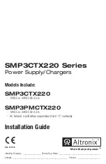 Altronix SMP3CTX220 Series Installation Manual предпросмотр