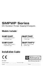 Altronix SMPWP Series Installation Manual предпросмотр