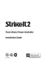 Предварительный просмотр 1 страницы Altronix STRIKEIT2 Installation Manual