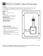 Altronix T28140WP Installation Instructions предпросмотр