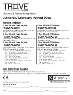 Altronix TROVE PLUS T2M7LXK1 Installation Manual preview