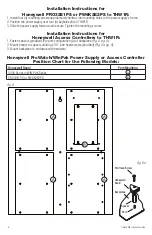 Preview for 6 page of Altronix Trove1HW1R Installation Manual