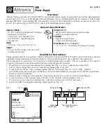 Предварительный просмотр 1 страницы Altronix VB6 Installation Instructions Manual