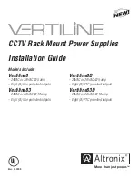 Altronix Vertiline8 Installation Manual preview