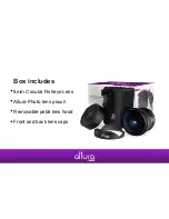 Предварительный просмотр 6 страницы altura 8mm F/3.5 Aspherical fisheye User Manual