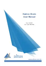 ALTUS Hadron Xtorm User Manual preview