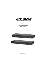 Altusen KH1508a User Manual предпросмотр