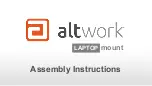 Предварительный просмотр 1 страницы Altwork LAPTOP Assembly Instructions