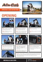 Alu-Cab EXPEDITION TENT Operating & Care Instructions preview