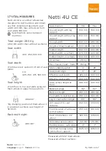 Preview for 7 page of Alu Rehab Netti 4U comfort CED User Manual