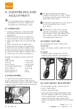 Preview for 14 page of Alu Rehab Netti 4U comfort CED User Manual