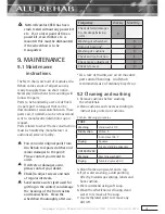 Preview for 31 page of Alu Rehab Netti 4U comfort|CED User Manual