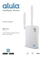 Preview for 1 page of Alula BAT LTE Product Manual