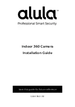 Preview for 1 page of Alula CAM-360-JS1 Installation Manual