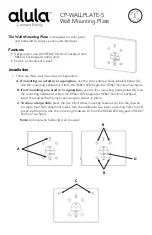 Preview for 1 page of Alula CP-WALLPLATE-5 Quick Start Manual