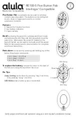 Alula RE100-5 Quick Start Manual предпросмотр