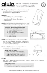 Alula RE205 Quick Start Manual предпросмотр