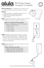 Preview for 1 page of Alula RE219 Quick Start Manual