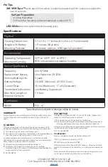 Preview for 2 page of Alula RE309 Quick Start Manual