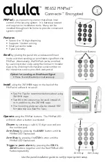 Preview for 1 page of Alula RE652 Quick Start Manual