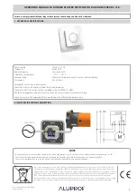 Предварительный просмотр 1 страницы Aluprof DC 318 Operating Manual