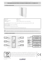 Aluprof DC1675 Programming Instructions предпросмотр