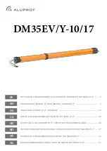 Preview for 1 page of Aluprof DM35EV/Y-10/17 Programing Manual