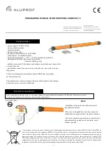 Preview for 9 page of Aluprof DM35EV/Y-10/17 Programing Manual