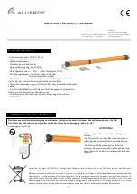 Preview for 16 page of Aluprof DM35EV/Y-10/17 Programing Manual