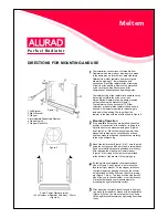 ALURAD Meltem Mounting And User Instructions preview