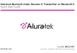 Предварительный просмотр 1 страницы Aluratek ABCD54F Quick Start Manual