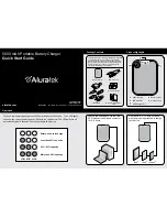 Предварительный просмотр 1 страницы Aluratek APB01F Quick Start Manual