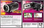 Aluratek Cinecam AHDVC03F Product Reference Sheet preview