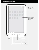 Предварительный просмотр 2 страницы Aluratek CINEPAD AT110F Quick Start Manual