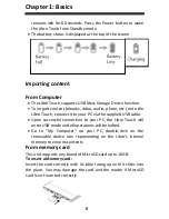 Preview for 14 page of Aluratek Libre Touch Instructional Manual