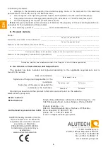 Preview for 6 page of Alutech AM3-PP/140-07 Operation Manual